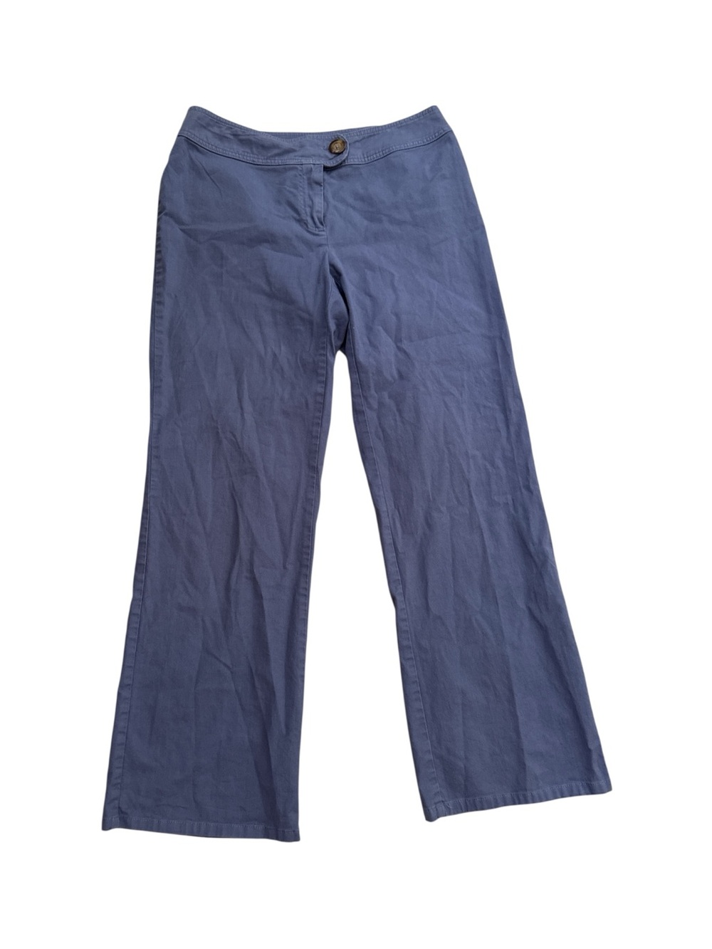 Cut Loose Straight Leg Lagenlook Chino Pants | Periwinkle Blue | Medium